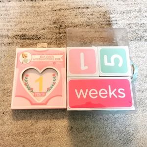 Pregnancy Blocks and Belly Stickers for Baby